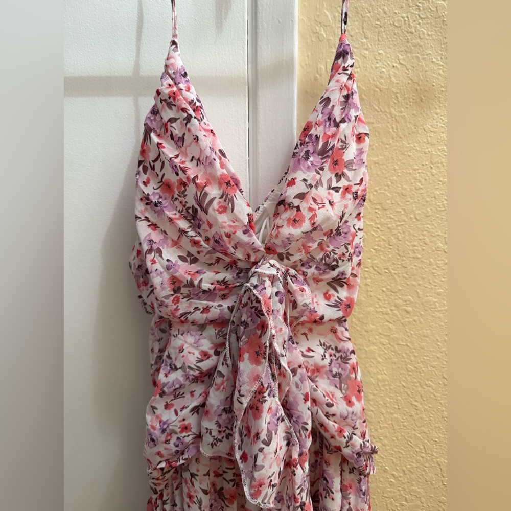 NWT Fashion Nova Floral Maxi Dress - Picture 7 of 8